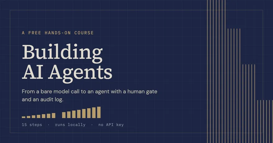 Building AI Agents: opening screen